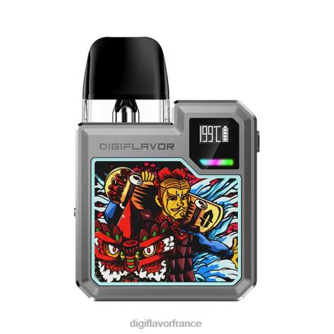 Digiflavor Geekvape 2026L49 gris guerrier | Digiflavor Digi-Q kit de dosettes