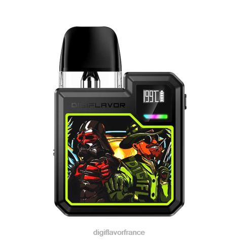 Digiflavor Paris 2026L52 guerrier sombre | Digiflavor Digi-Q kit de dosettes